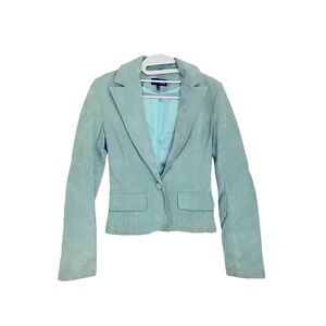 Y2K Leather Woman’s Xs blazer La Chateau